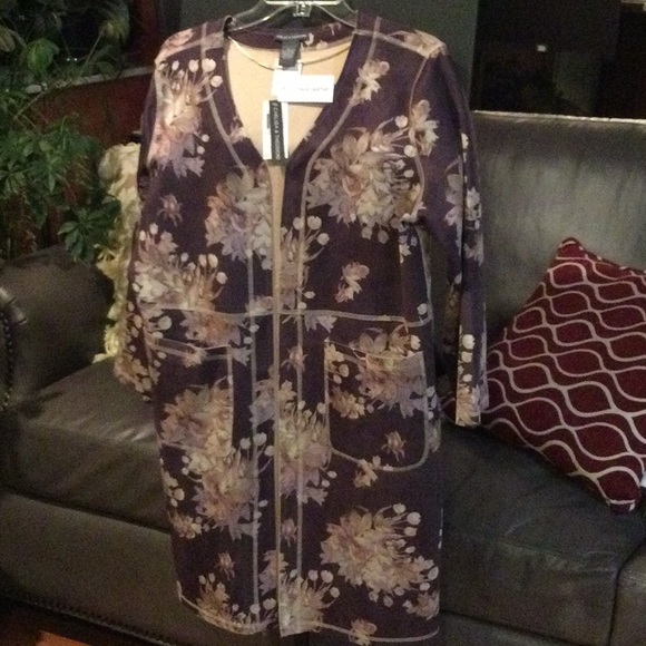 Chelsa & Theodore - Faux Leather Long Jacket - Picture 7 of 9